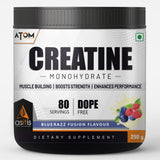 AS-IT-IS ATOM Creatine Monohydrate | Dope Free | Enhances Performance | Promotes Muscle Gains |