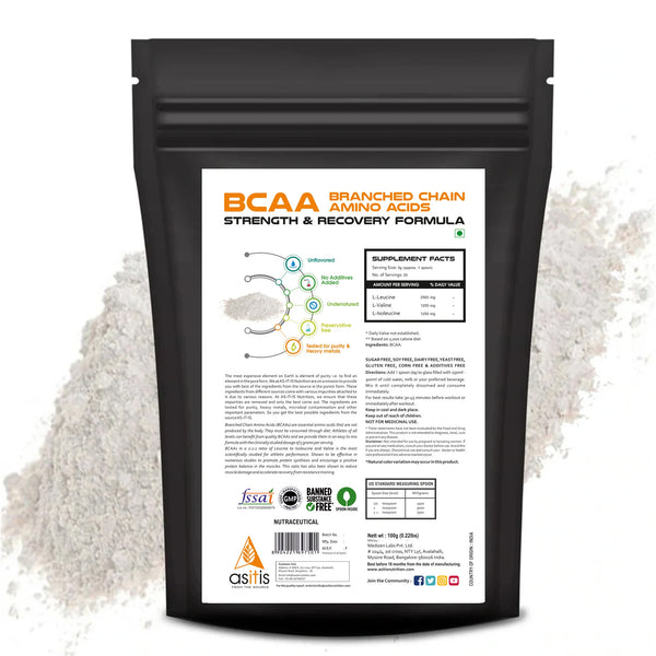 AS-IT-IS Nutrition BCAA - Branched Chain Amino Acids