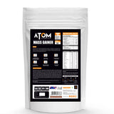 AS-IT-IS ATOM PWR Mass Gainer | 5:1 Carb-Protein Ratio | Powered with BCAA, L-Glutamine, Tribulus, Ashwagandha