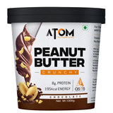 AS-IT-IS ATOM Chocolate Peanut Butter  1Kg | Gluten Free | Cholesterol Free