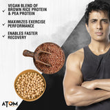 AS-IT-IS ATOM Plant Protein | 25g Protein
