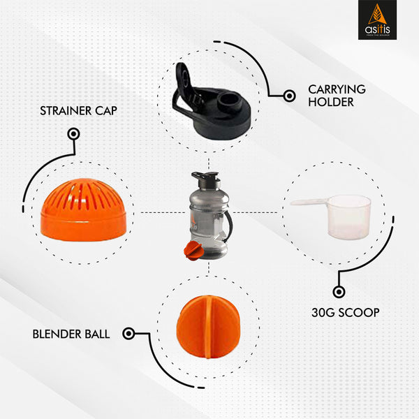 AS-IT-IS Nutrition Water Bottle 1.5 Litre