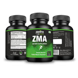 Zenith Sports ZMA, 90 Capsules | Increases Muscle Strength | Natural Mineral | Dope Free