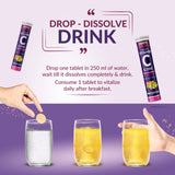 Buy  Vitamin C & Zinc - 20 Effervescent Tablets | Antioxidant - Immunity - Skincare| Collagen Builder