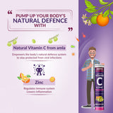 Buy  Vitamin C & Zinc - 20 Effervescent Tablets | Antioxidant - Immunity - Skincare| Collagen Builder