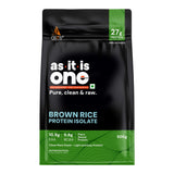 AS-IT-IS Nutrition Brown Rice Protein 80% | Designed as Meal supplement | Lab Tested | Unflavoured