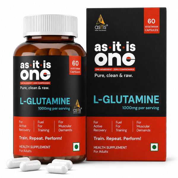 AS-IT-IS Nutrition L-Glutamine Capsules