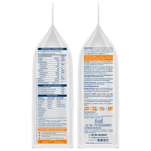 ATOM NXT Protein - Yeast Protein with DigeZyme®