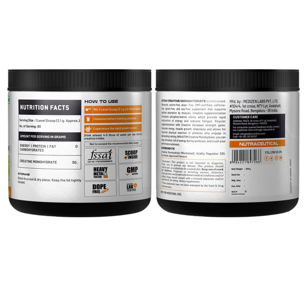 AS-IT-IS ATOM Creatine Monohydrate