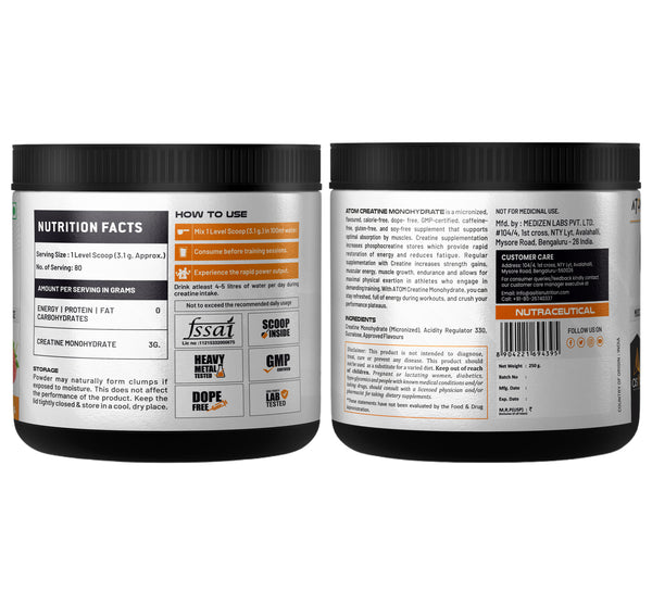 AS-IT-IS ATOM Creatine Monohydrate