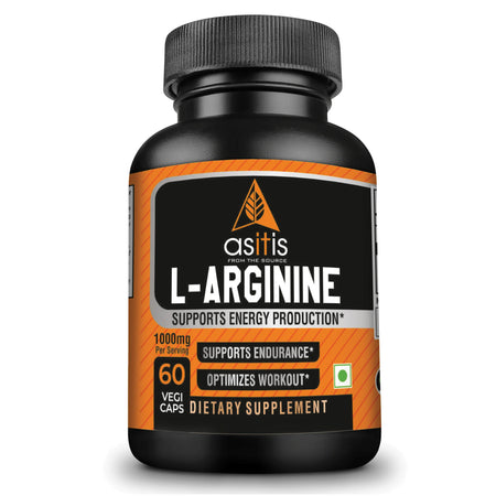 AS-IT-IS Nutrition L-Arginine Powder for Muscle Building & Endurance
