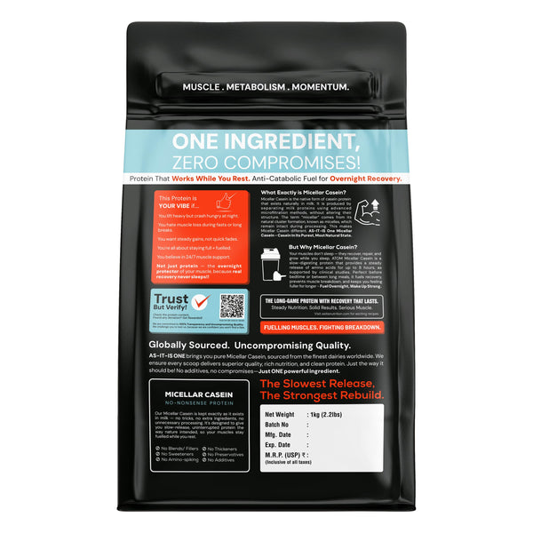 AS-IT-IS Nutrition Pure Micellar Casein