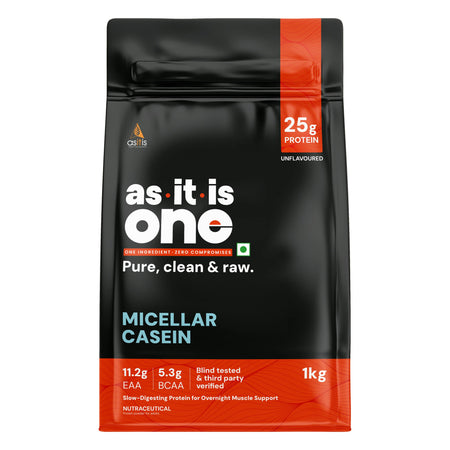 AS-IT-IS Nutrition Brown Rice Protein 80% | Designed as Meal supplement | Lab Tested | Unflavoured