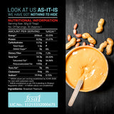 AS-IT-IS One Peanut Butter | Unflavoured & Unsweetened | 1Kg