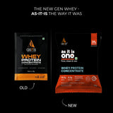 Whey Protein  Sachet 875gms(35g sachet pack of 25)