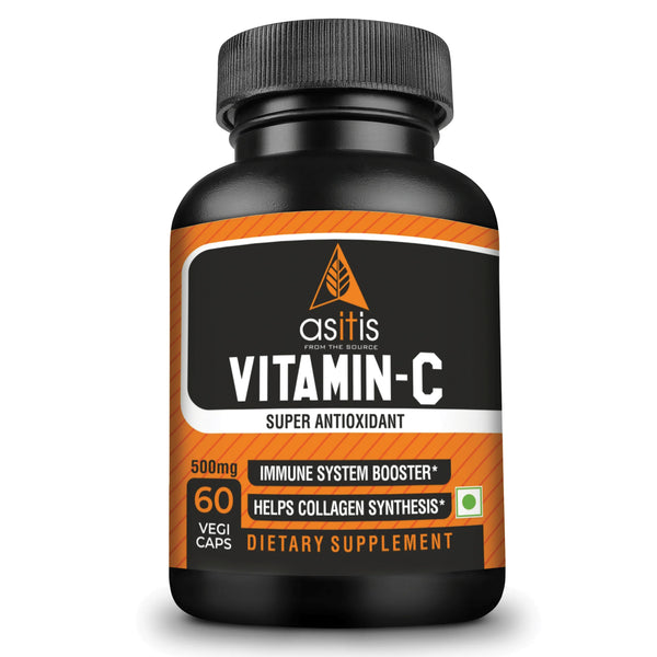AS-IT-IS Nutrition Vitamin C 500mg - 60 capsules | Lab Tested | Zero Fillers