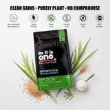 AS-IT-IS Nutrition Brown Rice Protein 80% | Designed as Meal supplement | Lab Tested | Unflavoured