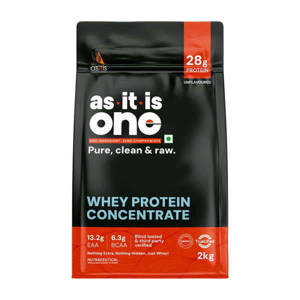 AS-IT-IS Nutrition Whey Protein Concentrate | Single Ingredient | Unflavoured