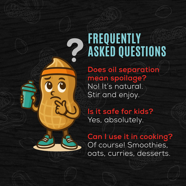 AS-IT-IS Nutrition Peanut Butter (Natural & Unsweetened) 1Kg