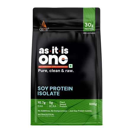 AS-IT-IS Nutrition Brown Rice Protein 80% | Designed as Meal supplement | Lab Tested | Unflavoured