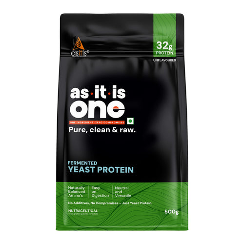AS-IT-IS One Fermented Yeast Protein - Unflavoured, Unsweetened, 500g
