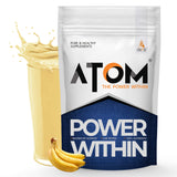 AS-IT-IS ATOM Mass Gainer | 5:1 Carb-Protein Ratio | Powered with BCAA, L-Glutamine, Tribulus, Ashwagandha