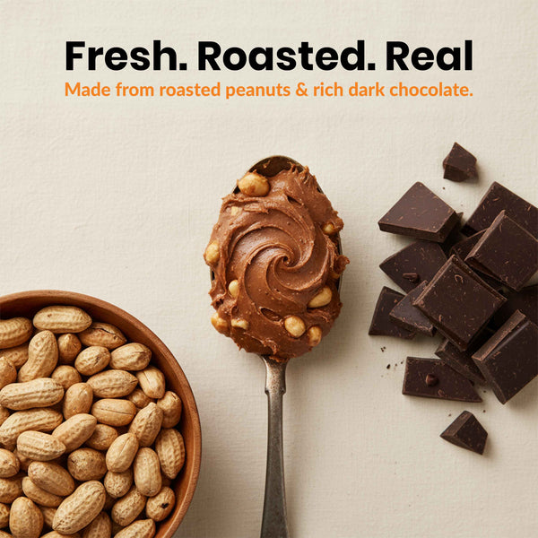 AS-IT-IS ATOM Chocolate Peanut Butter  1Kg | Gluten Free | Cholesterol Free