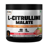 ATOM L Citrulline Malate | 0 Sugar | Improves Tolerance to High-Intensity Exercise | Builds Stamina |