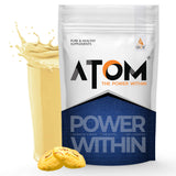AS-IT-IS ATOM PWR Mass Gainer | 5:1 Carb-Protein Ratio | Powered with BCAA, L-Glutamine, Tribulus, Ashwagandha