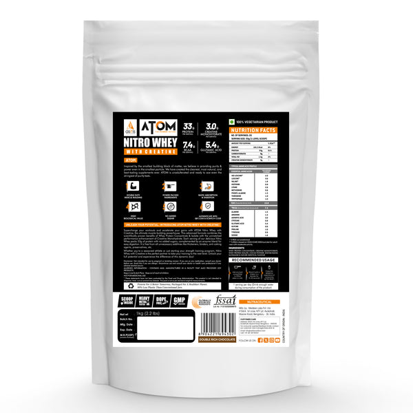ATOM Nitro Whey with Creatine