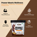 AS-IT-IS ATOM Chocolate Peanut Butter  1Kg | Gluten Free | Cholesterol Free