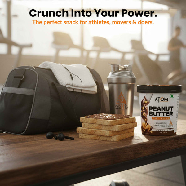 AS-IT-IS ATOM Chocolate Peanut Butter  1Kg | Gluten Free | Cholesterol Free