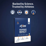 AS-IT-IS ATOM Performance Whey  | With Safed Musli & Mucuna Pruriens | For Faster Recovery | Highly Bioavailable
