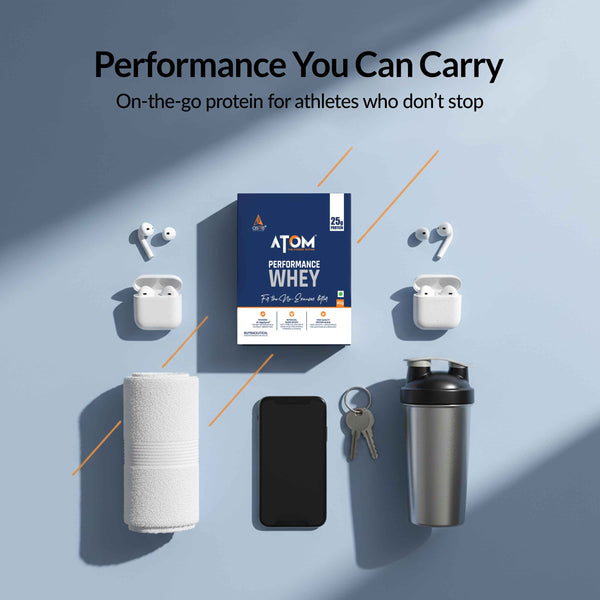 AS-IT-IS ATOM Performance Whey  | With Safed Musli & Mucuna Pruriens | For Faster Recovery | Highly Bioavailable