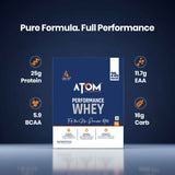 AS-IT-IS ATOM Performance Whey  | With Safed Musli & Mucuna Pruriens | For Faster Recovery | Highly Bioavailable