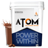 AS-IT-IS ATOM PWR Mass Gainer | 5:1 Carb-Protein Ratio | Powered with BCAA, L-Glutamine, Tribulus, Ashwagandha