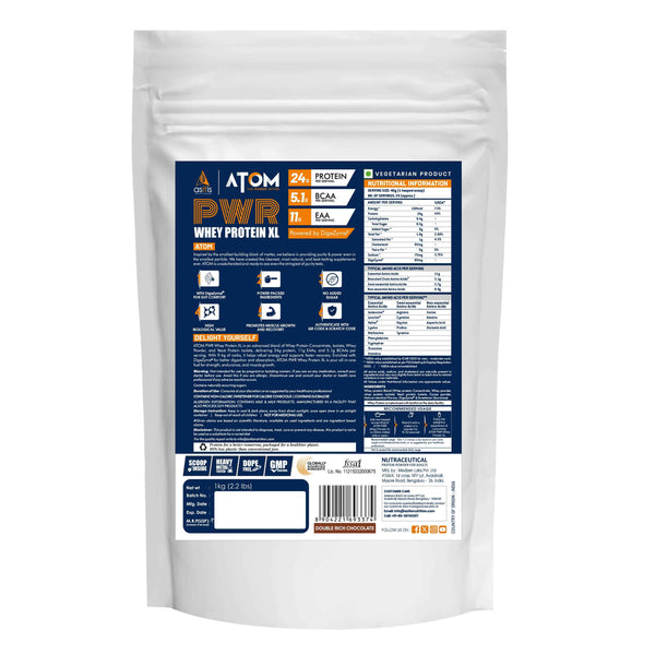 ATOM PWR Whey XL 1 Kg DRC
