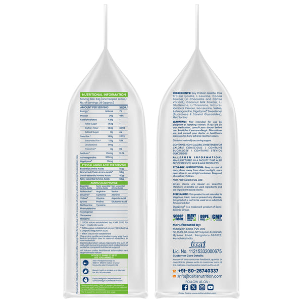 AS-IT-IS Nutrition ATOM Plant Protein Complex