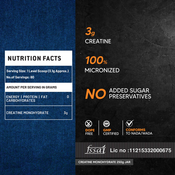 AS-IT-IS ATOM Creatine Monohydrate