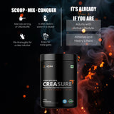 AS-IT-IS ATOM Creasure® Clear Soluble Creatine Monohydrate | Micronised & Unflavored