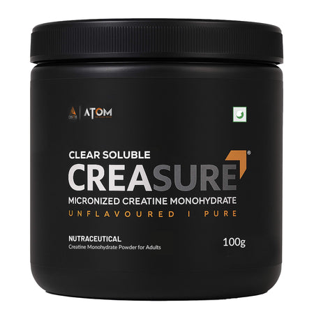 ATOM High Protein Peanut Butter I Crunchy, Dark Chocolate I 9.5g Protein - 1kg