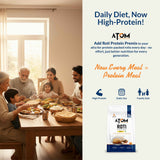 AS-IT-IS ATOM Roti Protein | Make Roti’s Protein Rich | Easy to use | 25g Protein per Serving