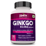 Ginkgo Biloba With Bilberry Lutein- 60 Veg caps