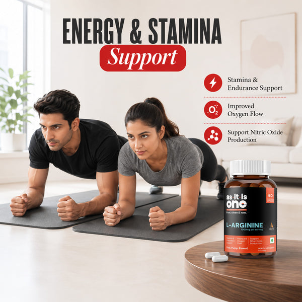 AS-IT-IS Nutrition L- Arginine Capsules