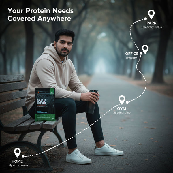 AS-IT-IS One Fermented Yeast Protein - Unflavoured, Unsweetened, 500g