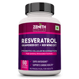 Resveratrol Grapeseed Ext  Red Wine Ext - 60 Veg caps