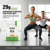 ATOM Pea Protein| 29g Protein| Peak Muscle Gains & Fast Recovery| Easy Digest| Vegan Smooth & Delicious