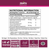 Resveratrol Grapeseed Ext  Red Wine Ext - 60 Veg caps