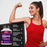 High Absorption Chelated Magnesium Glycinate 60 Vegetarian capsules | Supports Bone Health | Nerve & Muscle Function