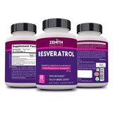 Resveratrol 60mg - 60 Veg caps